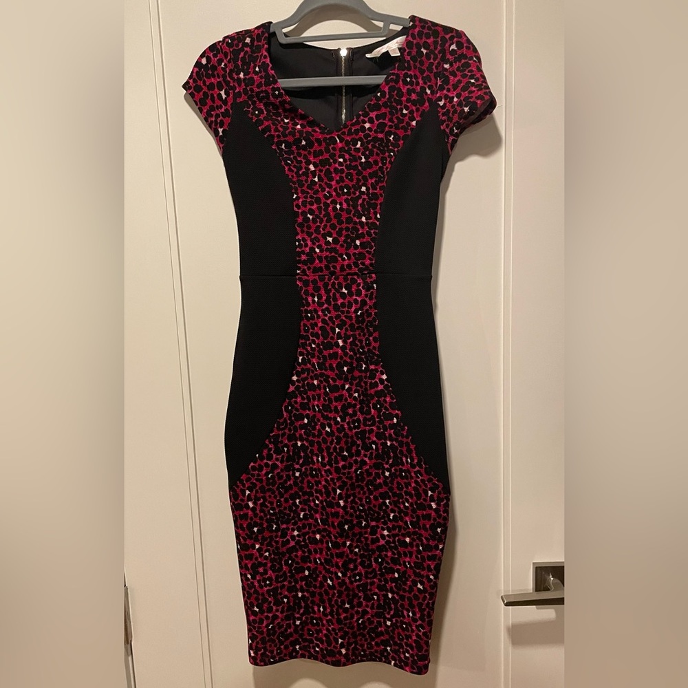 Marilyn Monroe Cheetah Print BodyCon Dress
